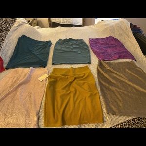 16 lularoe skirts
